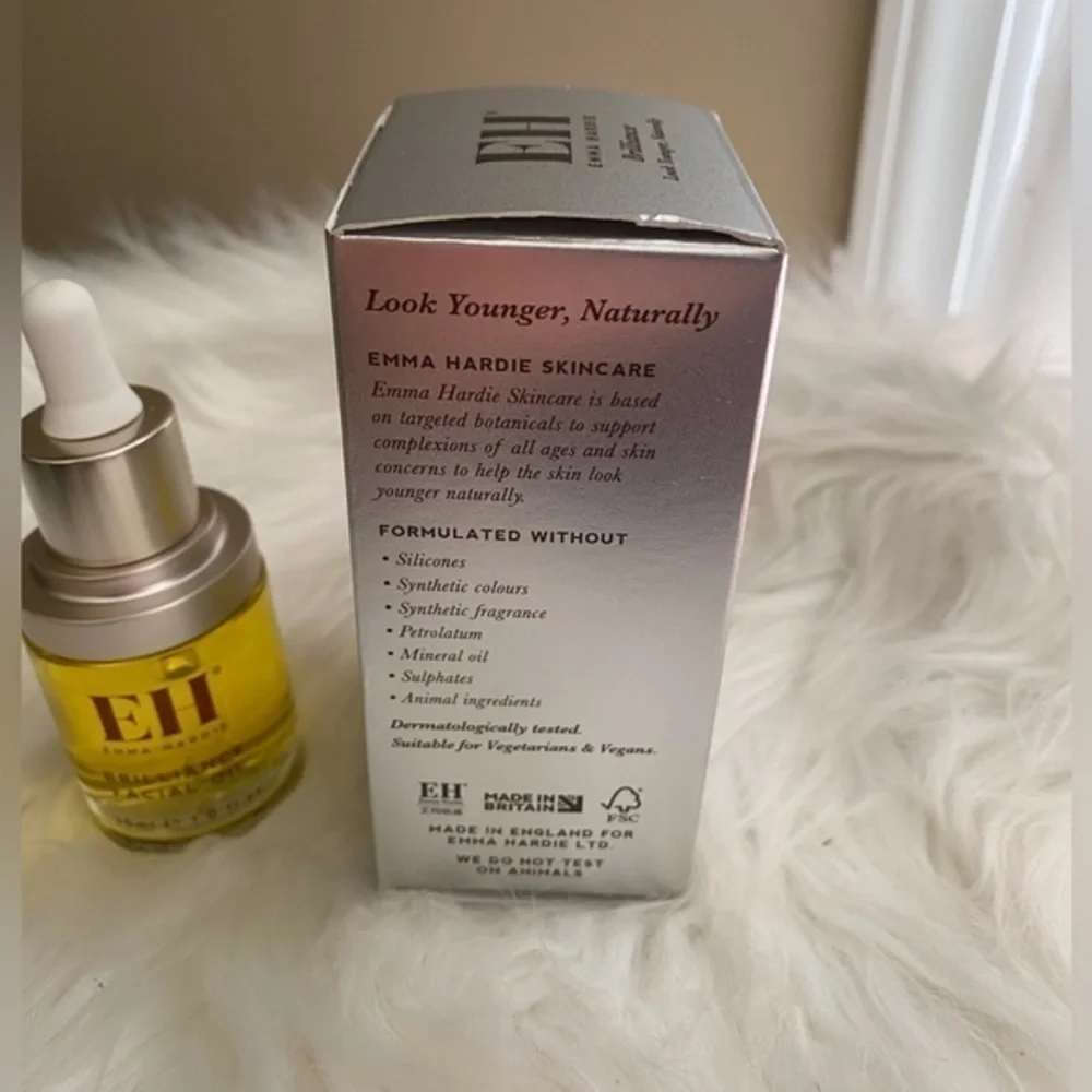 Emma Hardie Brilliance Facial Oil Overnight Treatment 1.0 fl oz New in Box